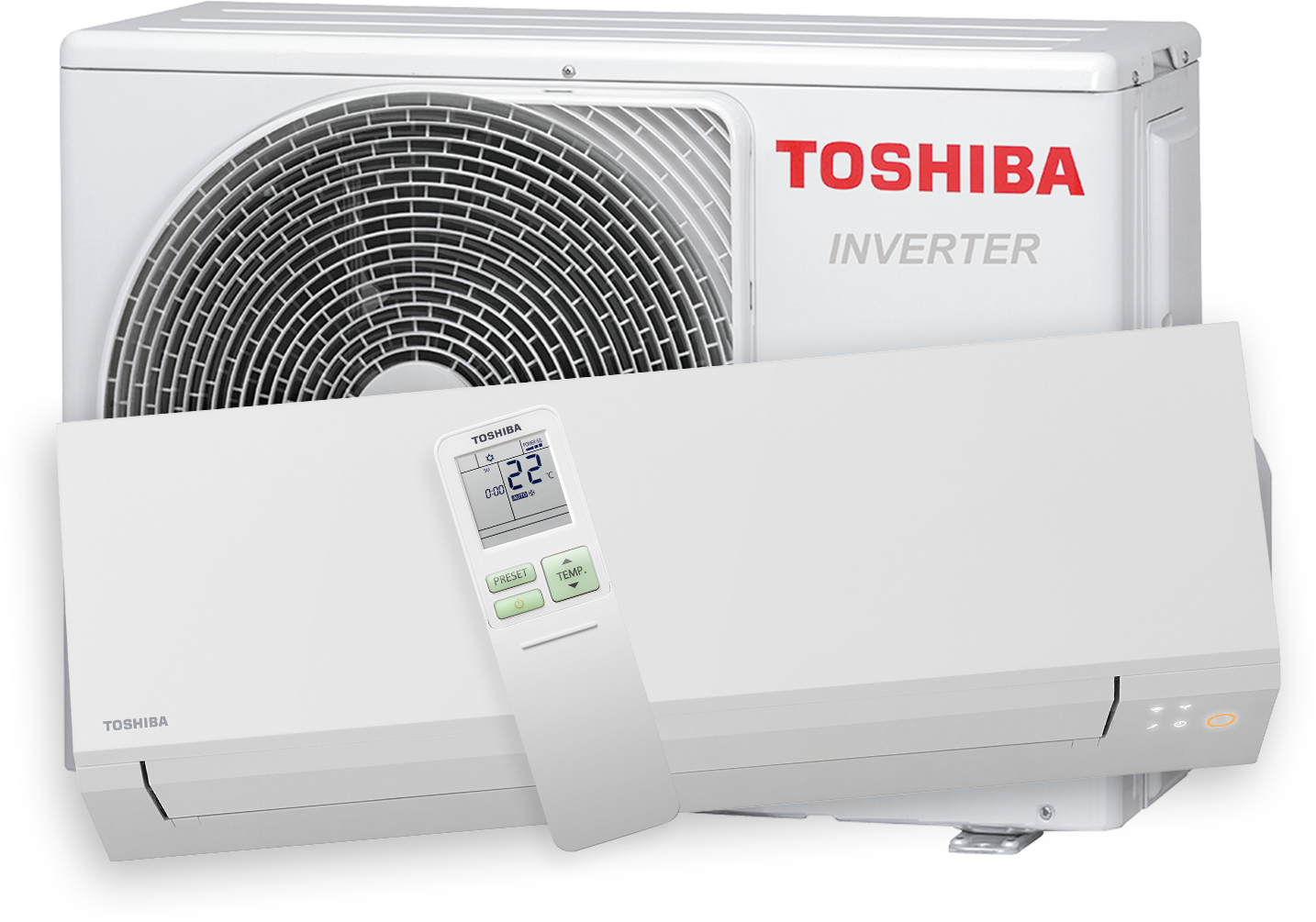 toshiba shoria luft luft värmepump